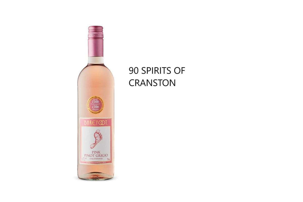 BAREFOOT PINK PINOT GRIGIO 750ML (1 x 750ML)