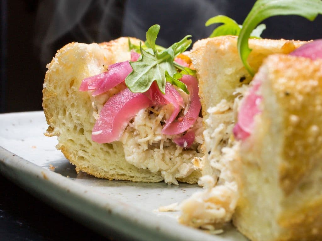 Chicken Cosmos Sandwich