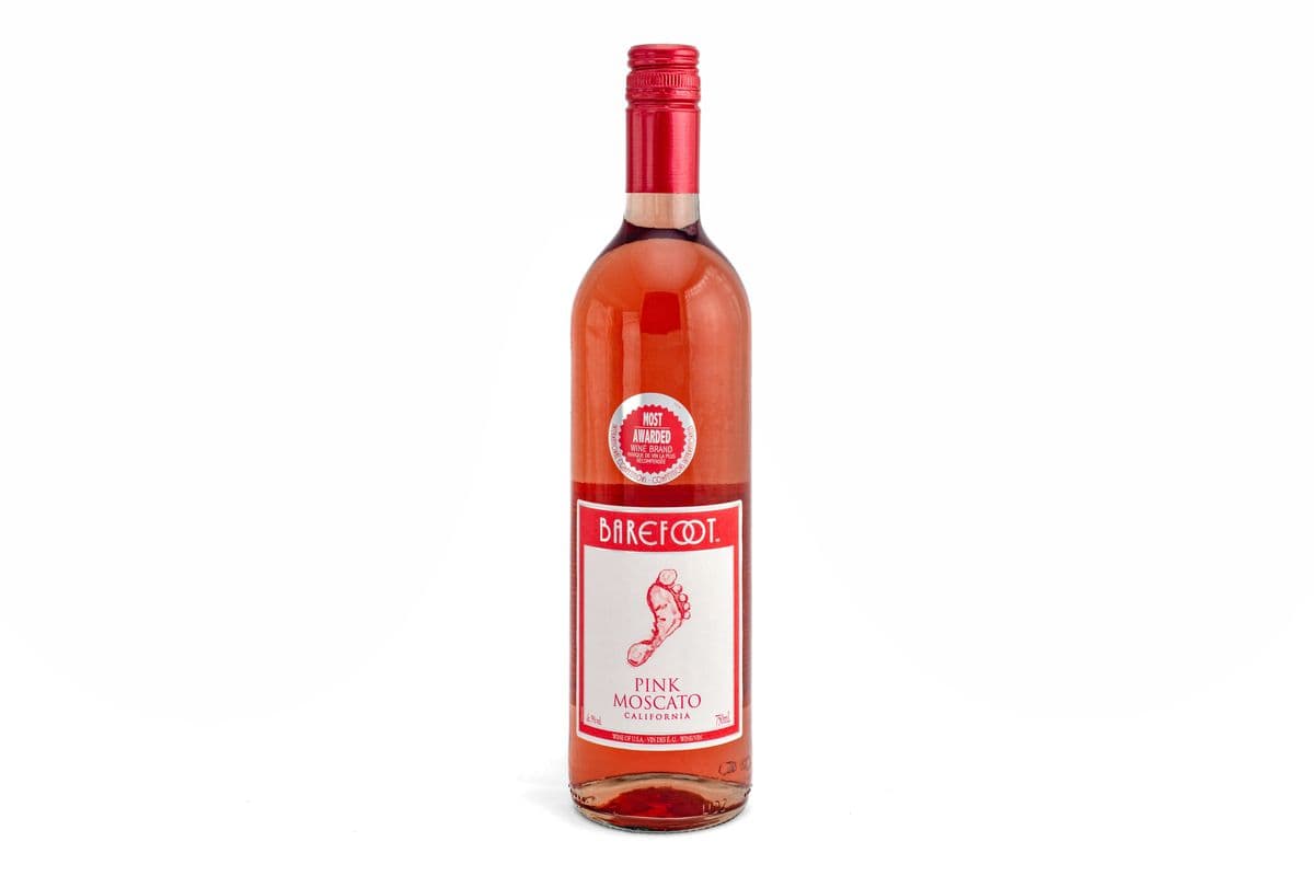 Barefoot Pink Moscato (1 x 750 ml Bottle)
