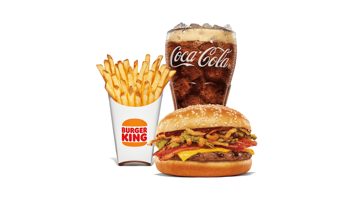 Maple Bacon BBQ Whopper® Jr. Large Combo