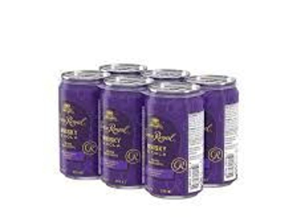 Crown Royal Whisky & Cola Cans (355 ml x 6 ct)