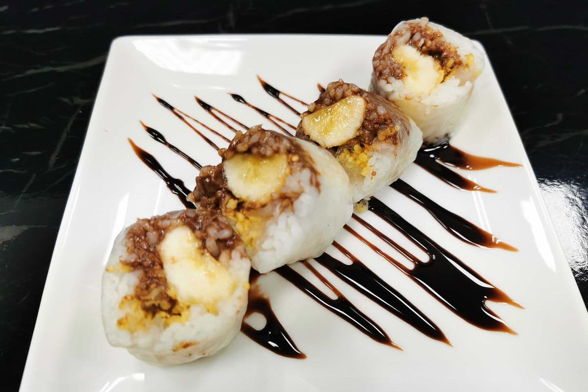 Maki au Choco-Banane / Chocolate Banana Make