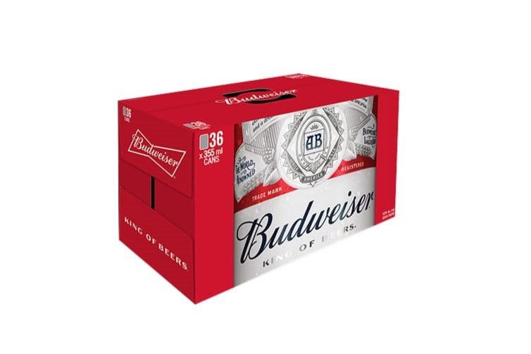 Budweiser (36 x 355 ml Cans)