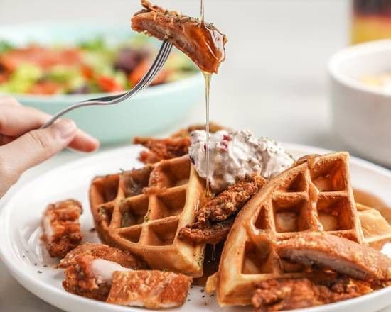 Thanksgiving Chicken and Waffles