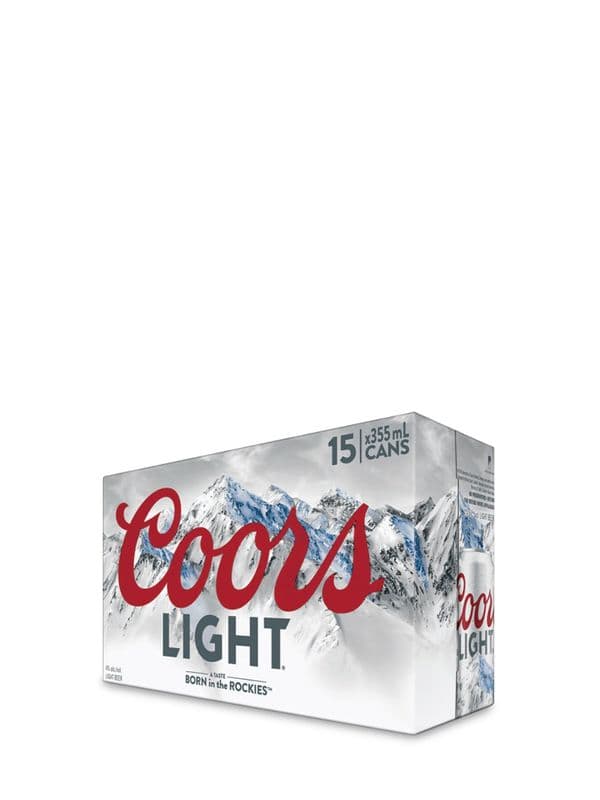 Coors Light (15 Pack Cans)