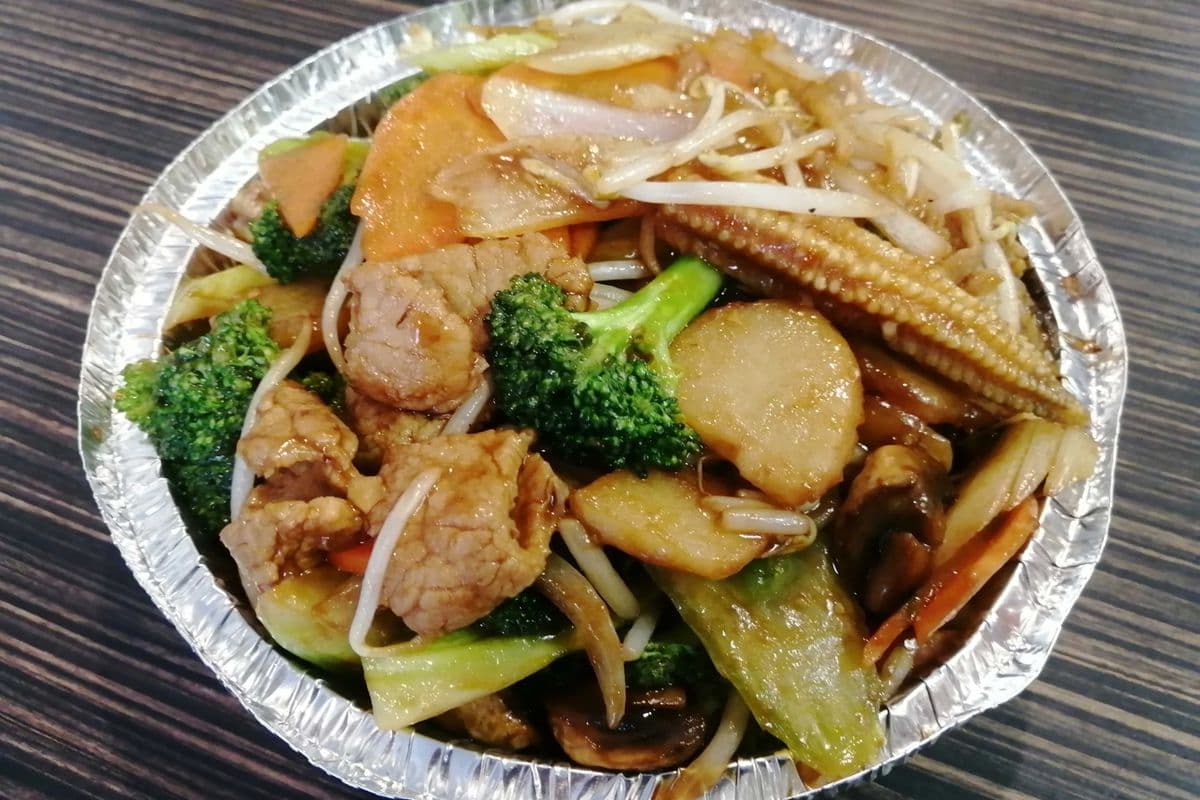 B48. Beef with Mixed Vegetables