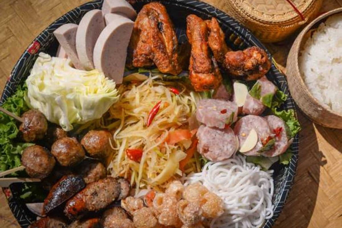 Plateau laotien - Lao Food Platter