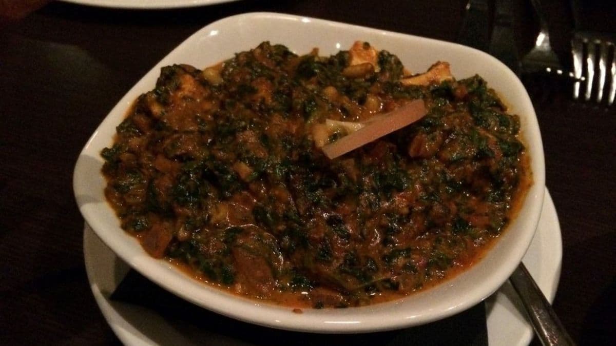 Palak Paneer Chilgoza