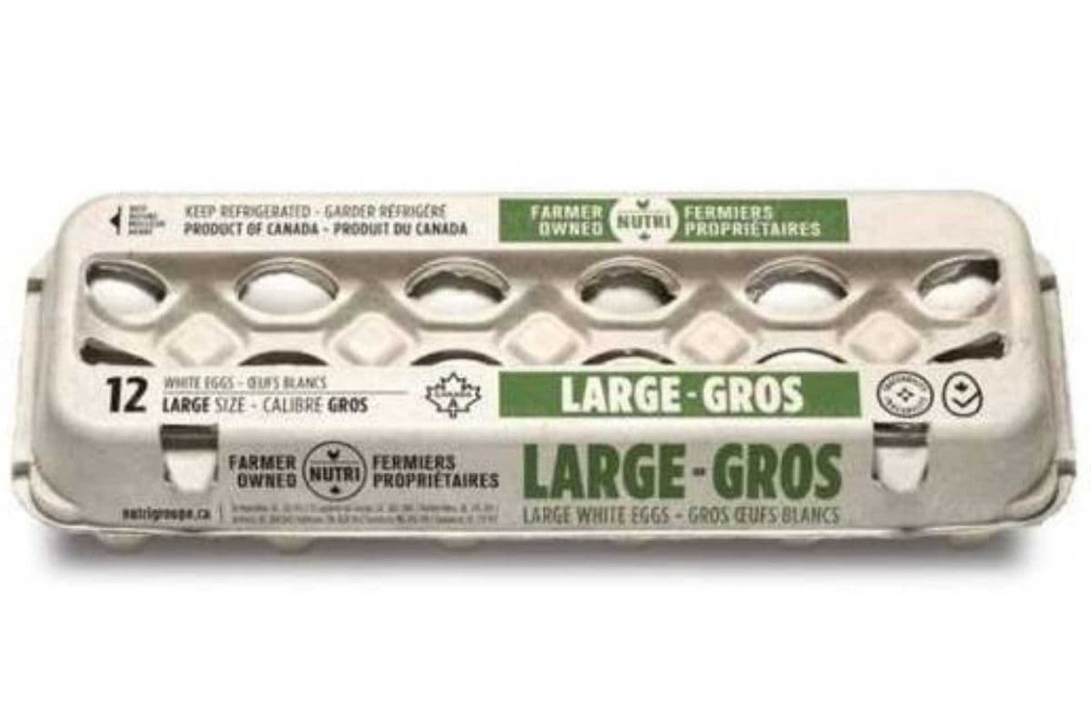 Nutri · Large White Eggs (12 eggs)