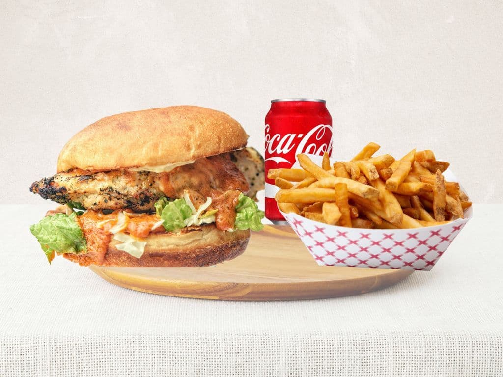 Grill Chkn Major Sandwich COMBO