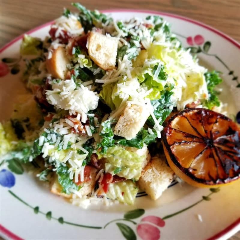 Kale Caesar Salad