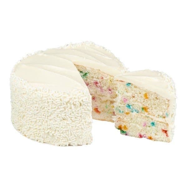 Gateau Fromage Creme et Confetti 5"/ Double Layer Confetti Cake with Cream Cheese Frosting 5"