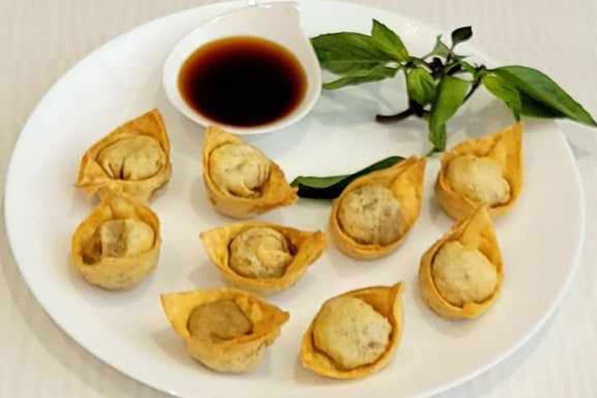 Crispy Vegetarian Wontons
