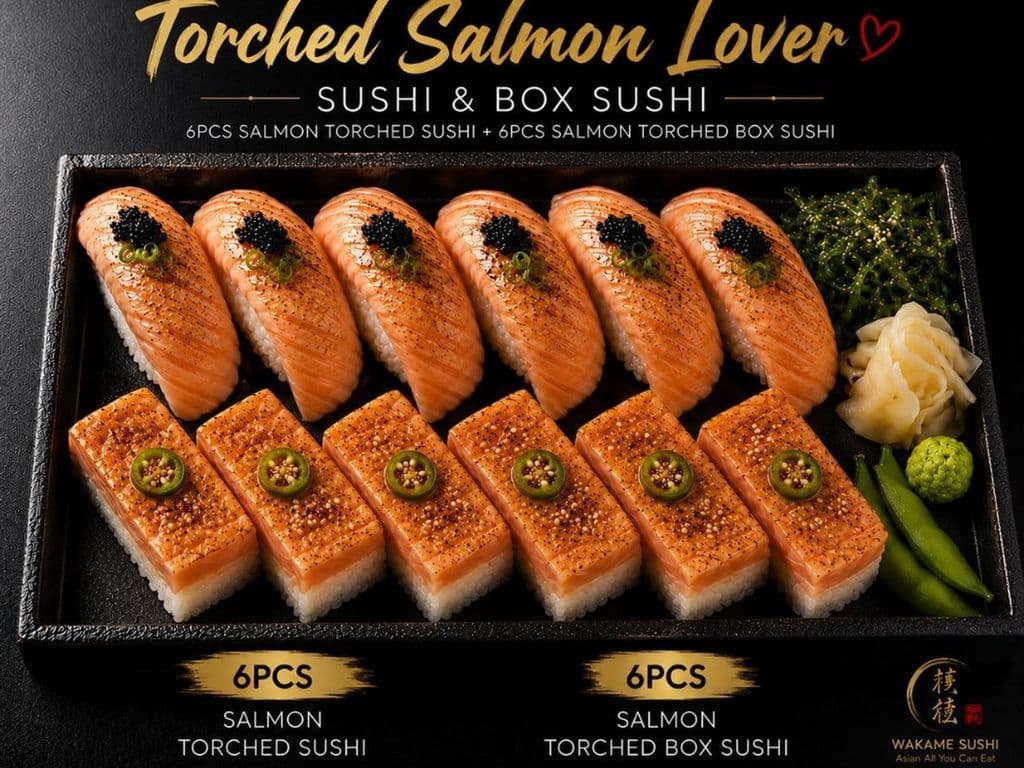Torched Salmon Lover (12pcs)