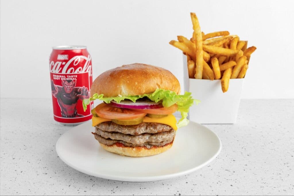 Combo 3 (Classic Triple) With Cheese