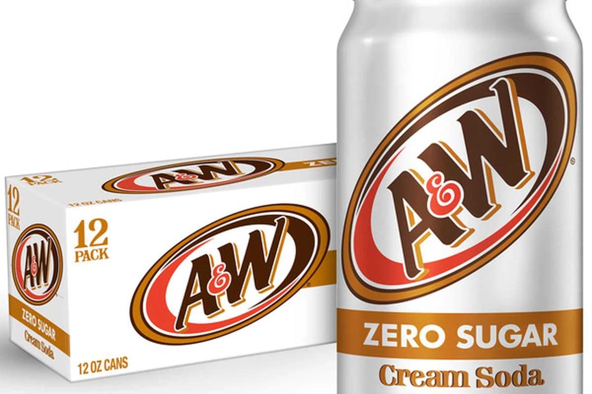 A&W Cream Soda Zero (12oz)