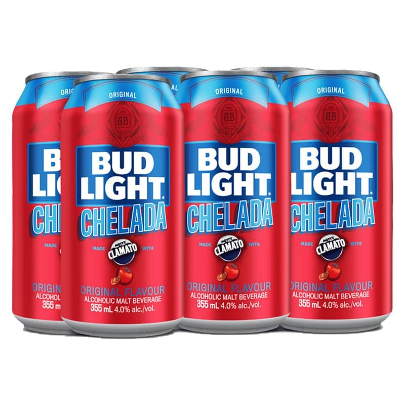 Bud Light Chelada (6 Pack Cans)