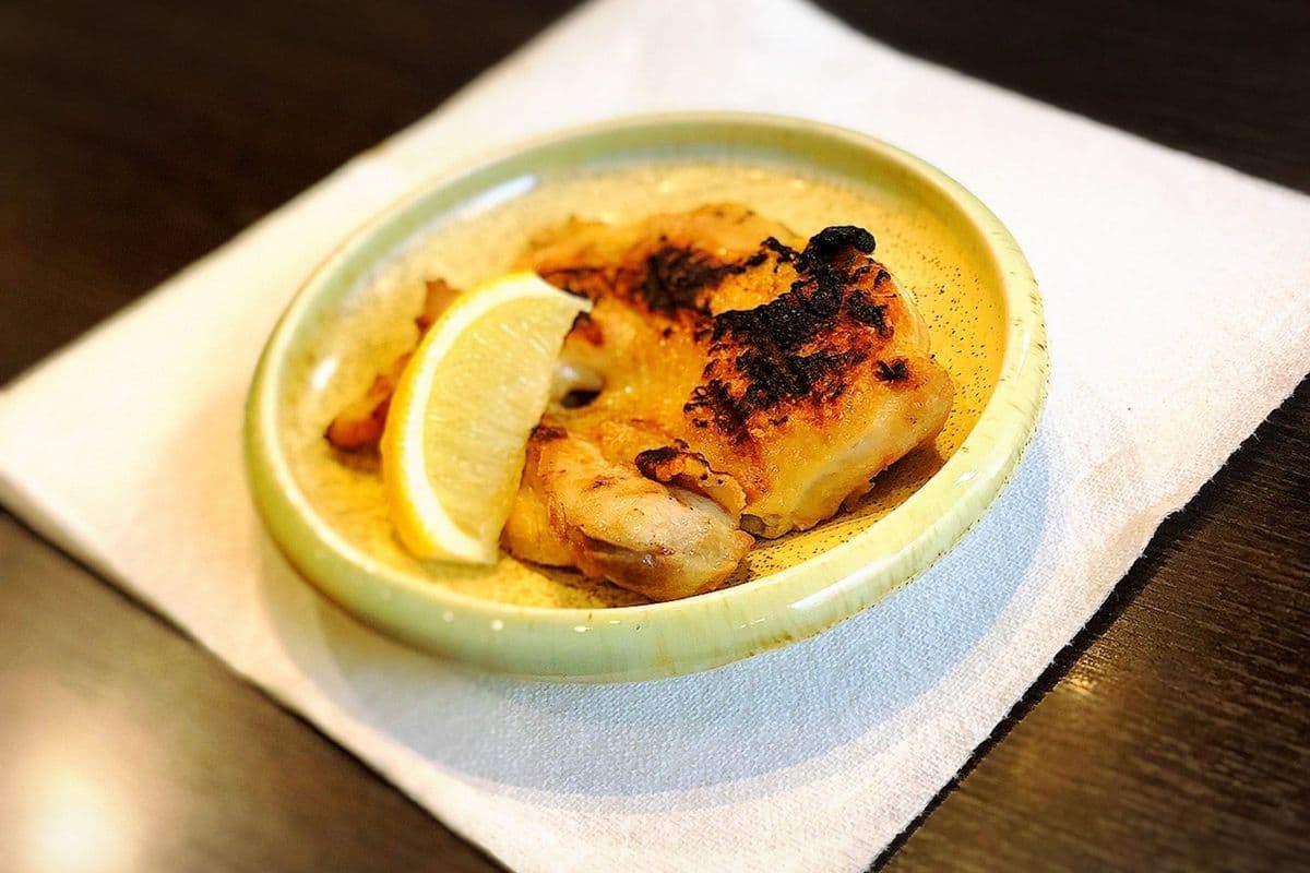 Grilled Chicken Thigh Salt
