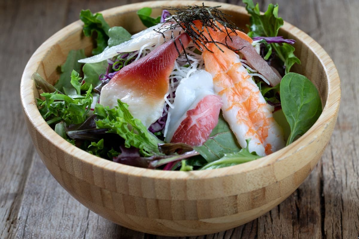 A11. Sashimi Salad 刺身沙拉