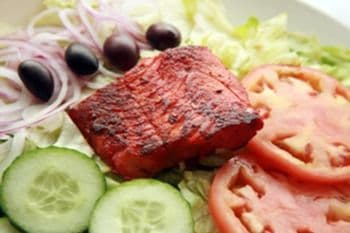 Fish Garden Salad