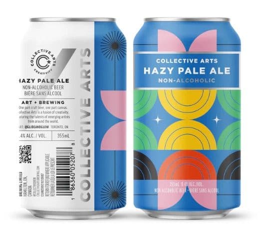 Collective Arts Non-Alcoholic Hazy Pale Ale, 355mL