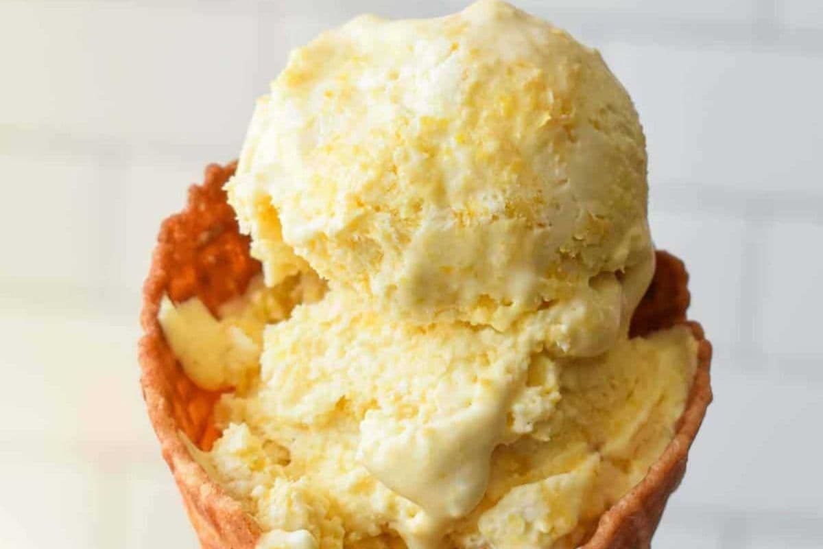 Cheese Corn Ice Cream Housemae (自制芝士玉米冰激凌)