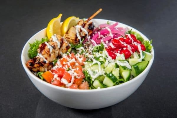 Souvlaki Chicken Bowl