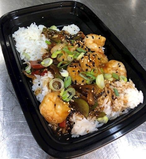 Sauté de crevette à la thai