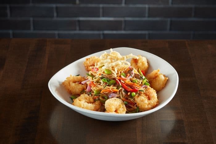 Crispy Shrimp Noodle Bowl