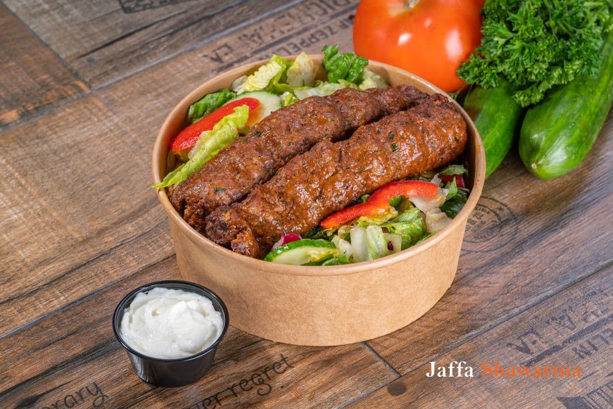 Beef Kebab Salad Bowl
