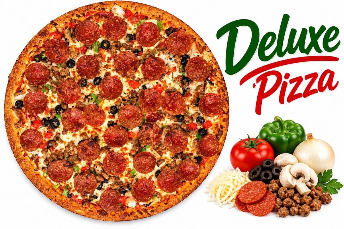 Large Deluxe Pizza