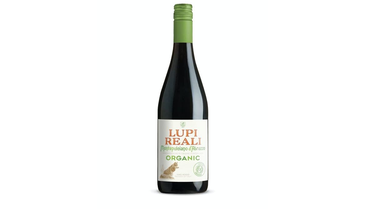 Lupi Reali Montepulciano D'Abruzzo DOC Organic (750 ml Bottle)