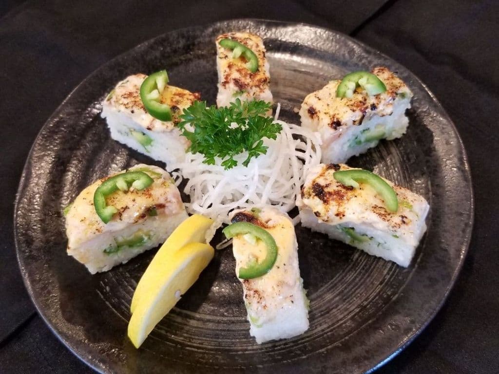 Negitoro Oshi Sushi