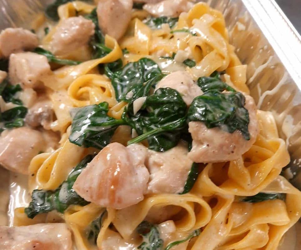Chicken Spinach