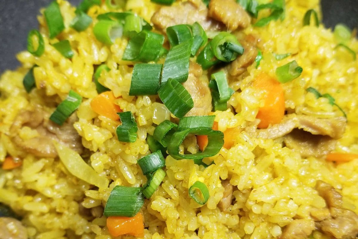 Curry Beef Fried Rice
