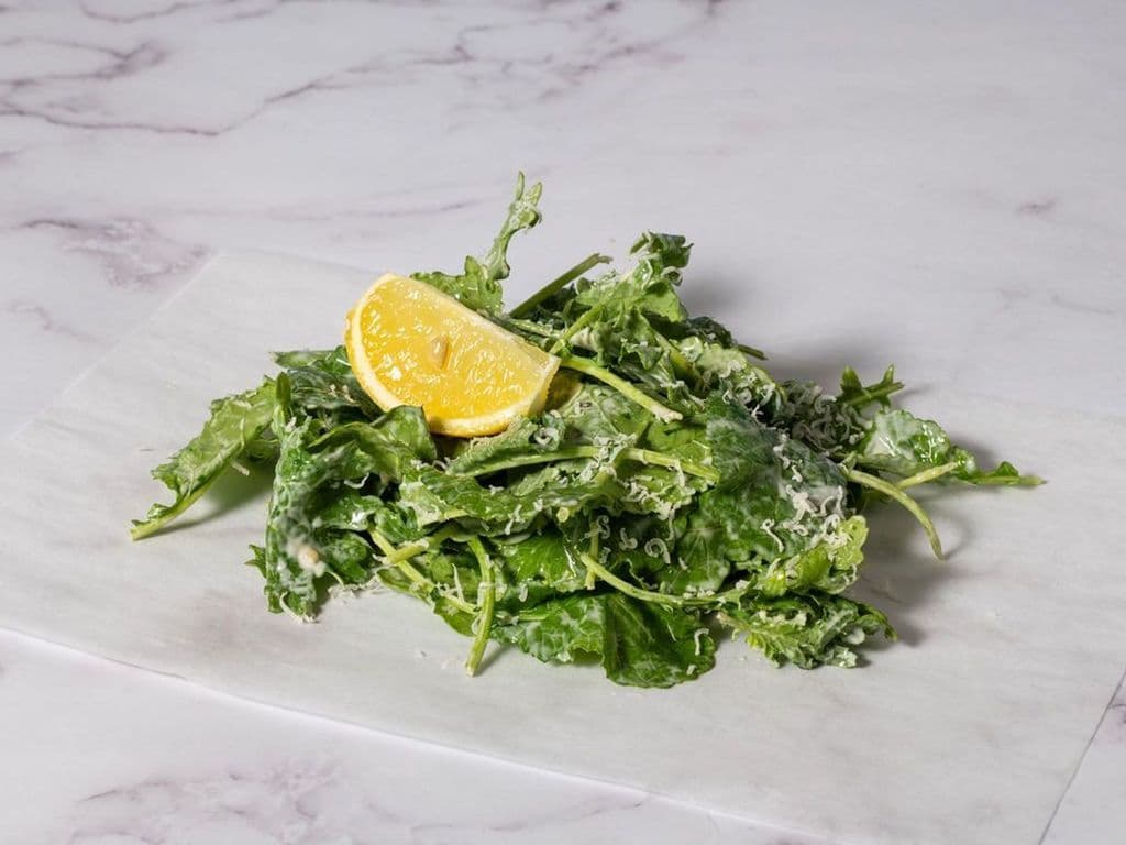 Side Baby Kale Caesar Salad