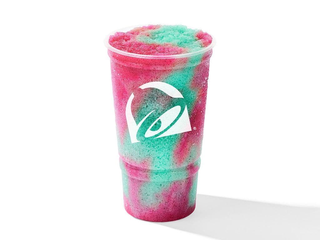 Olivia Rodrigo's Pretty Pink Baja Blast Freeze