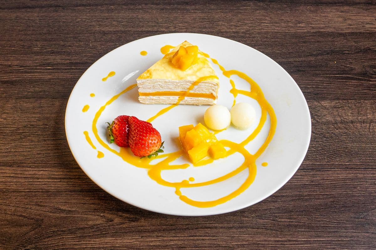UDF6.Mango Mille Crepe Cake