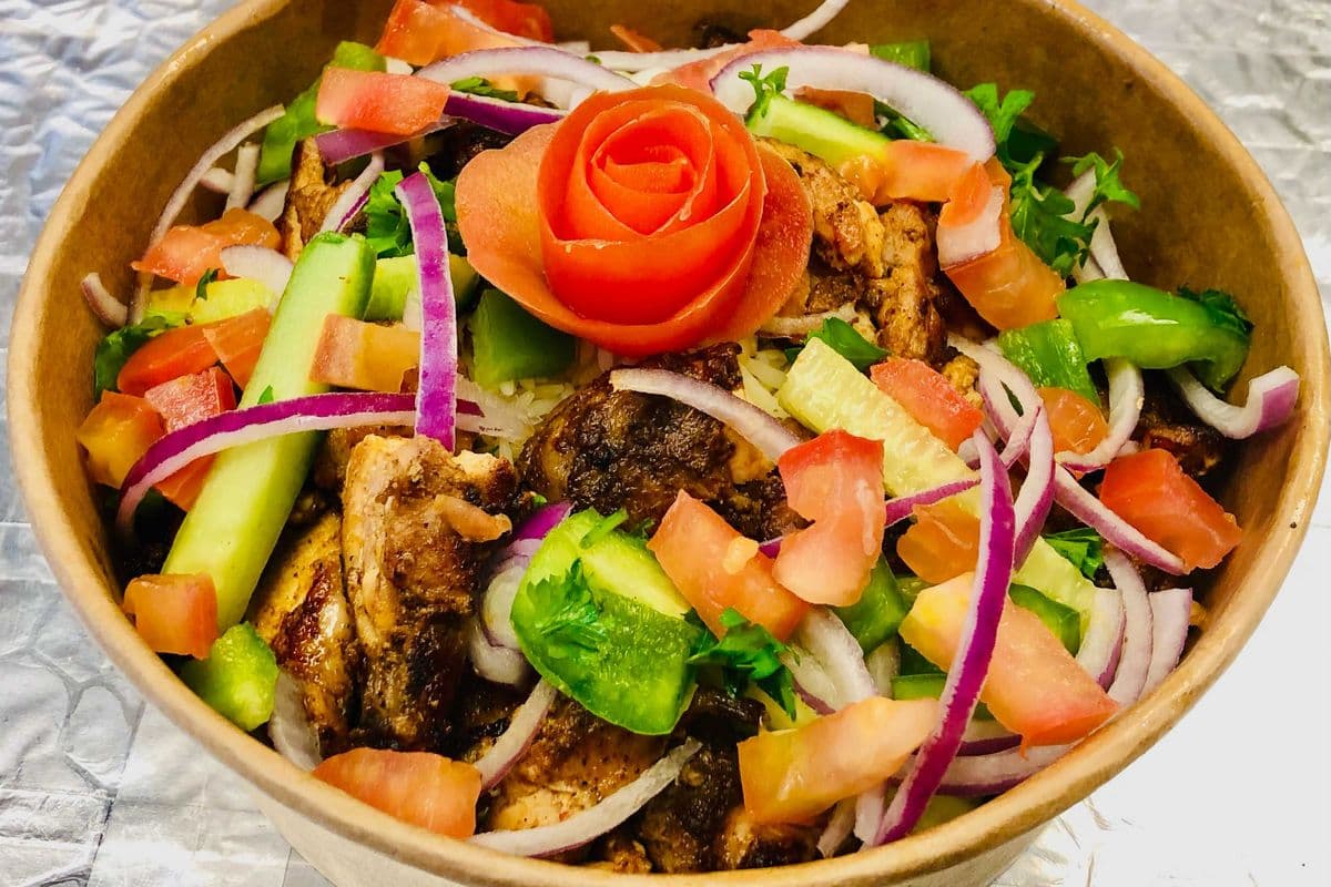Chicken Shawarma Rice Bowl