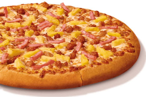 14" Hula hawaïenne au bacon / 14" Bacon Hula Hawaiian