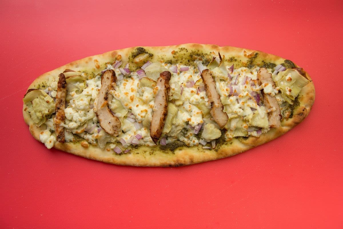 Mediterranean Chicken Pizza