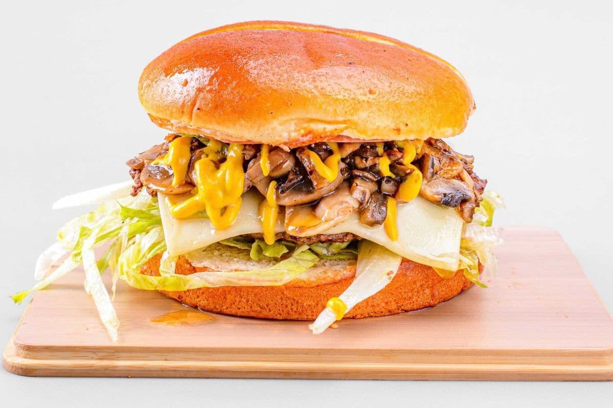Double Mushroom Burger