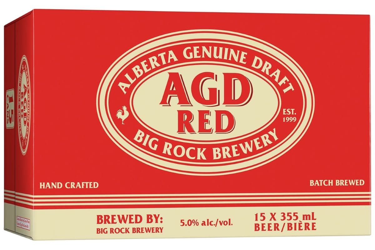 Alberta Genuine Draft - Red (15 Pack)