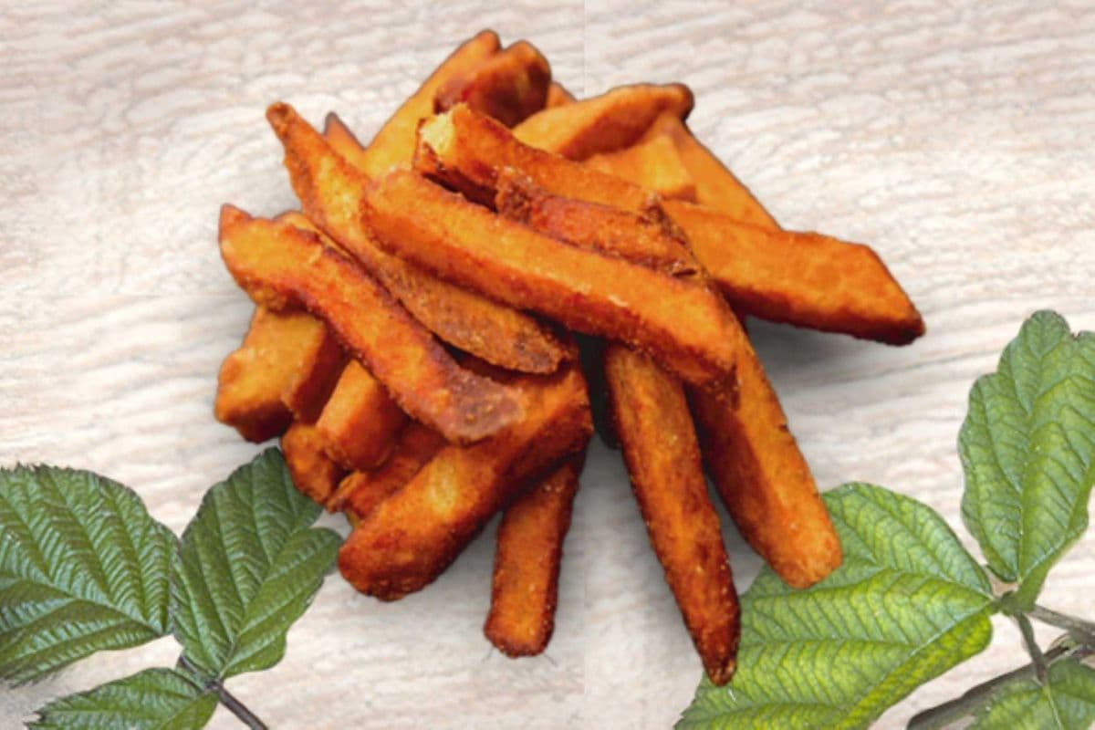 Yam Fries with Plum Powder