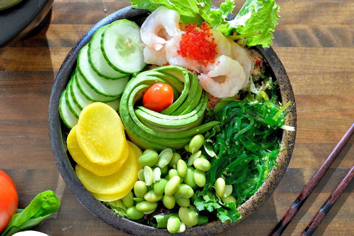 B5. Poké crevette / Poké Shrimp