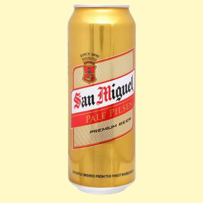 SAN MIGUEL PALE PILSNER TALL CAN