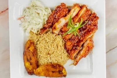 BBQ Fried Chicken Rice Box