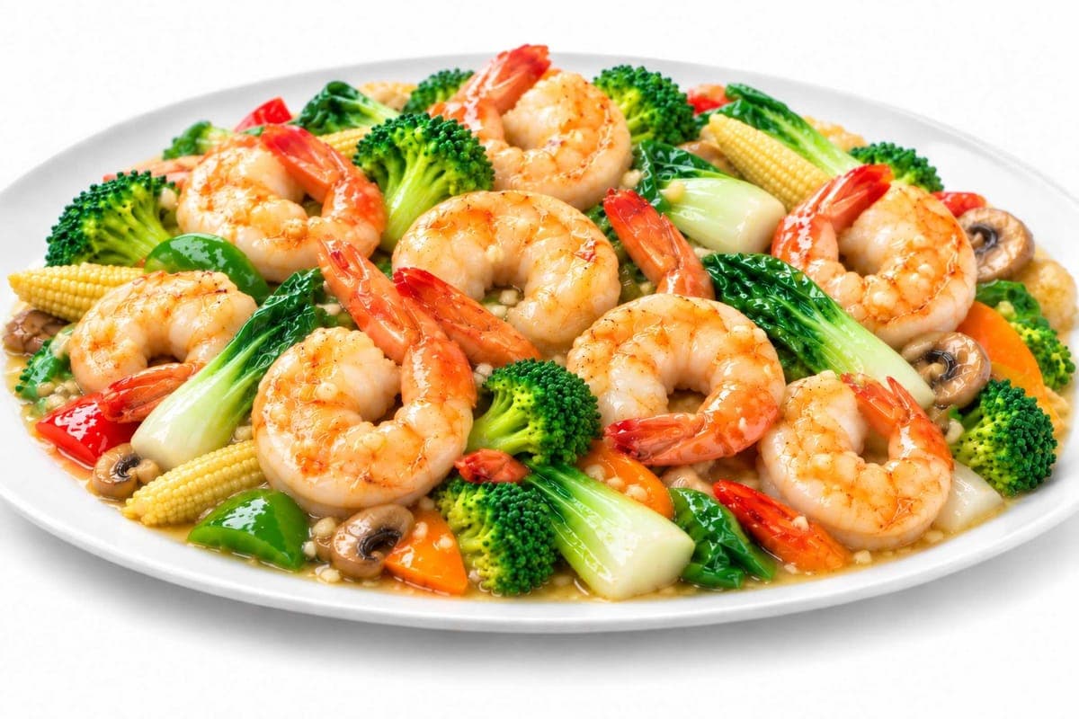 Shrimp with Mixed Vegetables