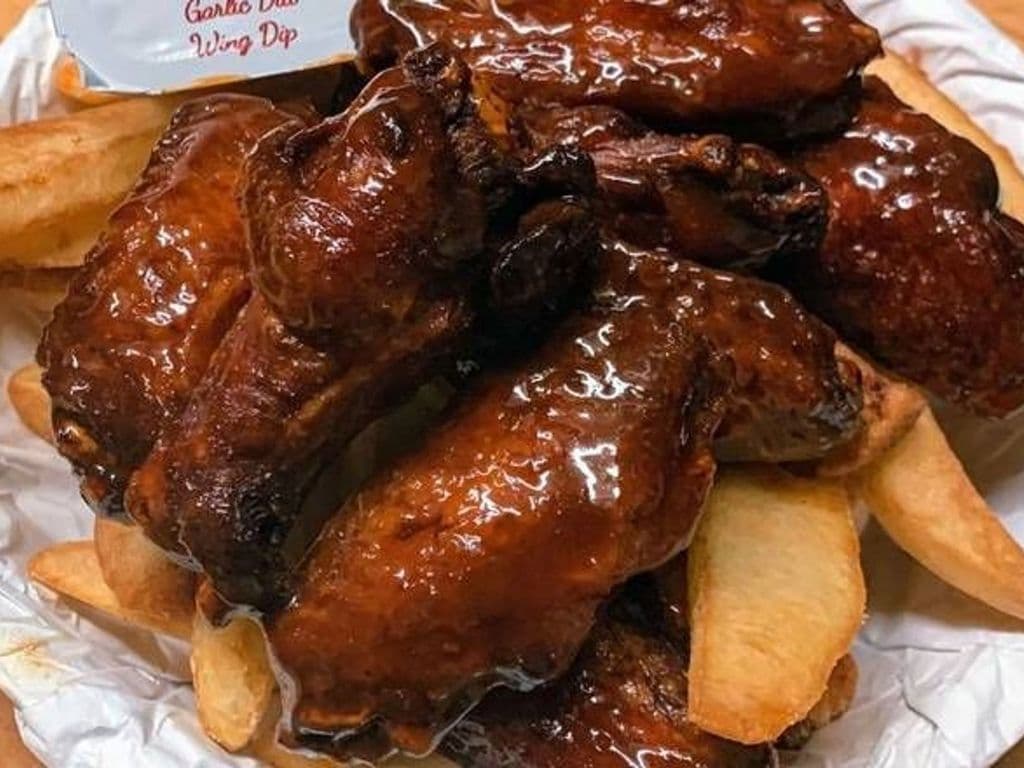Regular Wing dinner