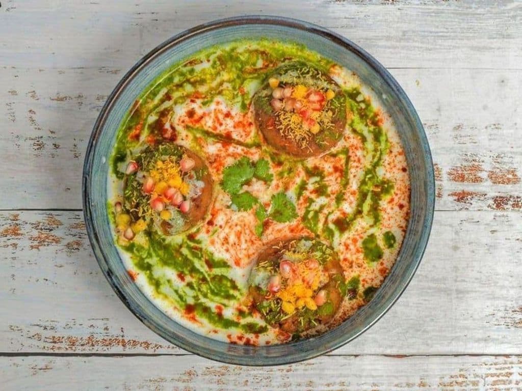Aloo Tikki Chaat